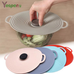 แผ่นซิลิโคนเก็บอาหารที่คลุมเก็บรักษาลูกค้า - รักษาความสดฝาปิดผนึกฝาหม้อ 12 ครั้ง บริษัท BPA ไม่ใช่ข้างเคียง