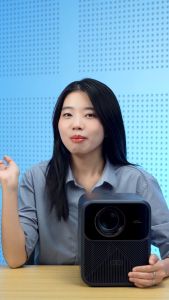 Máy Chiếu Wanbo Mozart 1 Pro Android TV 11.0 Netflix 1080P DRM L1