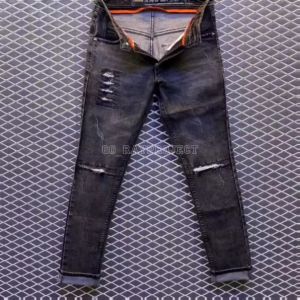 Celana Jeans Sobek Cashfer Snow CF Ripped Jeans Strech Distro
