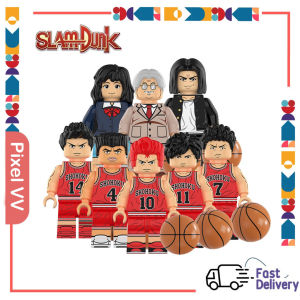 SLAM DUNK Minifigure Building Blocks Toys For Children Gift Action Figures Model Compatible Lego