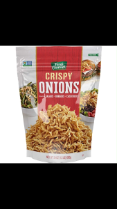 Hành tây chiên giòn Fresh Gourmet CRISPY ONIONS 680g làm món ăn nhẹ topping cho súp salad bánh mì & nhiều món khác của Mỹ