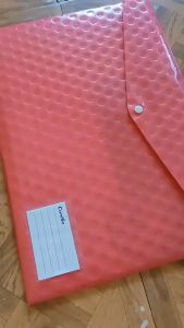 A3 Plastic Utility Envelope - for Client Document Drawing File Project - Sleek Dot Pattern (Synchronicity Select Series)