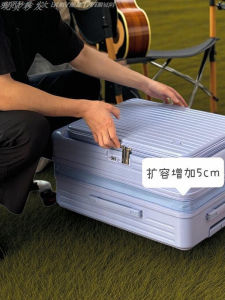 Large Capacity Travel Suitcase Deep Warehouse Side Open Check-In Bag 2025 New Model Expandable Password Lock Casual Style