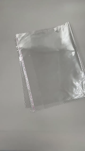 100 pcs OPP Clear Plastic with Self Adhesive With AIRHOLE