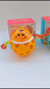 [BIG SALE] Mainan Kerincingan Genggam Bola Rattle Teether Genggam animal Toys Rattle