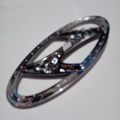 LOGO HYUNDAI  16cm X 8cm ORIGINAL. 
