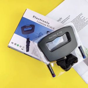 Luggage Scale 50kg/10g, เครื่องชั่งกระเป๋าน้ำหนัก เครื่องชั่งกระเป๋าเดินทาง เครื่องชั่งน้ำหนักอิเล็กทรอนิกส์ดิจิตอล Luggage Scale