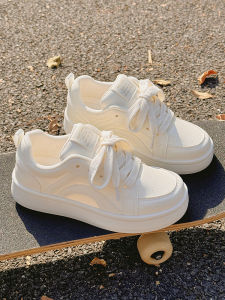 Trendy Canvas Sneakers Womens Casual Shoes Low Top round Toe Flat Heel Cross Buckle Binding Youth Fashion Spring Summer