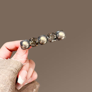 Elegant Diamond Hair Clip Womens Side Bangs Duckbill Hair Clip Fragrant Hair Accessories Fashionable Simple Design 2025 New