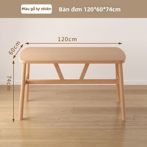FWTDF | Bộ Bàn Ăn Hiện Đại Phong Cách Tối Giản Walnut