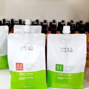 Dập duỗi dập ép SEVE ZERO dạng kem sử dụng định hình cho tóc thẳng.1000ml