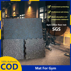 Protective Thickened Fitness Equipment Shock Absorbing Home Gym Exercise Floor Mat Foam Gym Flooring Floor Tiles High Densit gym mat workout flooring