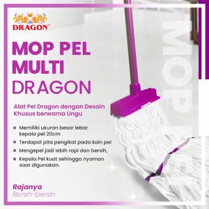 CUCI GUDANG !! MULTI Pel Lantai Dragon Bahan Benang/Katun MURAH By GROSIR CERIA