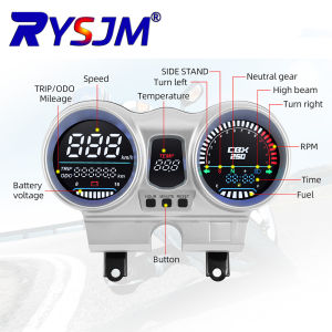 RYSJM | Motorcycle Speedometer Gauge Odometer LCD Display Speed Meter 37100-KPF-961 For Honda CBX250 CBF250 Twister 2001 a 2008