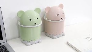 ถังขยะขนาดเล็กลายหมี 1.5 ลิตร