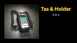 Tas Holder Hp Motor touchscreen 2 in 1 Dompet Gantung Handphone Gojek