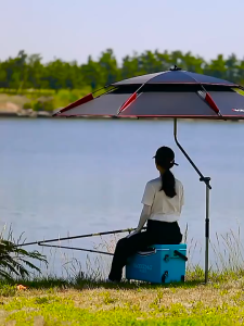 Outdoor fishing umbrella Garden umbrella Garden umbrella UV protection beach sunshade umbrella
