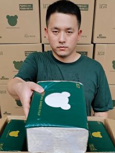 ⭐BIGMAYO⭐ 300pcs Interfold Large Bamboo Tissue Extra 2 Layers Thick Tissue Kertas Tisu Non-Fluorescent for Toilet Hospital Pet