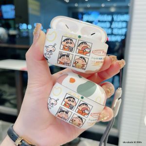 เคสป้องกัน Airpods pro 1 2 3 4 ดีไซน์การ์ตูน ด้านล่างนิ่ม ด้านบนยาง ป้องกันการตกหล่น ป้องกันรอยขีดข่วน สำหรับ Apple Airpods