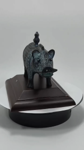 [ Woosilver ] Decor Heo Đồng Nghệ Thuật Cổ Điển- Secondhand - BB281
