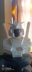 3D Print Gundam Bust-V1 Camera Housing