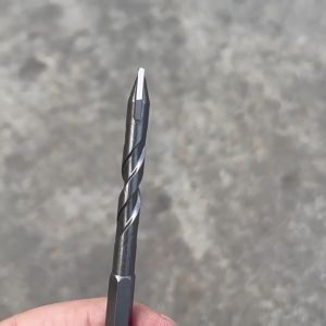 Mata Bor Tungsten Carbide Cross Hex 6-12mm Tile Drill Bit gagang Hexagonal bor batu semen keramik pelat baja pelat batu pengeboran kayu bor raja pengeboran.