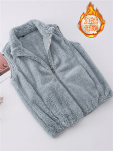 Thickened Fleece Womens Jacket 2025 New Double-sided Coral Velvet Outdoor Warmth Shake Fleece Vest Tank Shoulder