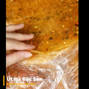 Bánh Tráng Dẻo Tôm Phơi Sương Tây Ninh Gói 500G - Món Ăn Vặt Ngon Khó Cưỡng - Út Hà Đặc Sản