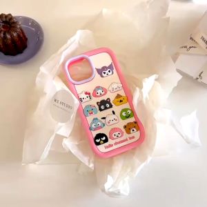 3D แบบเต็มหน้าจอการ์ตูน Avatar สำหรับ iPhone 11 12 13 14 15 12Pro 13Pro 14Pro 15Pro ปลอก 15Promax 14Promax 13Promax 12Promax สำหรับ iPhone 14 กรณี