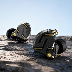 Tai Nghe Có Dây Lai Cao Cấp KZ ZS12 PRO 2 1DD+5BA Cáp Rời 3.5mm/Type-C Chất Lượng HIFI Dành Cho Chơi Game Kiểu In-ear