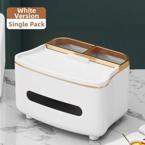 Multifunctional Remote Control Storage Tissue Box