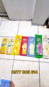 Găng tay cao su Đông Cầu Vồng đủ size M-S-L găng tay rửa chén rửa bát bao tay cao su rửa chén