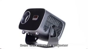 โปรเจ็กเตอร์ 4k มินิโปรเจคเตอร ความละเอียด 1080P แบบพกพา mini projector Android สมาร์ทโฮมเธียเตอร์โปรเจค