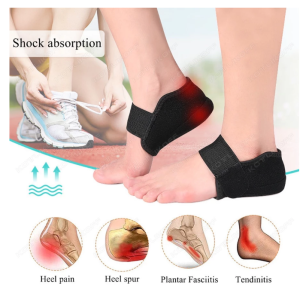 1 pair Best Height Increase Insole For Men Women Half Heel Protectors Heightening Shoes Sole Pad Lift Heighten Shock Absorption Cushion