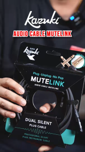 Kazuki Audio Cable Mutelink สายแจ็คกีตาร์ 3เมตร / 6เมตร สายแจ็ค