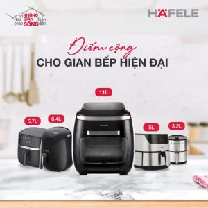 [Giao hỏa tốc HCM] Nồi chiên không dầu Hafele HS-AF1102B 11L (535.43.715)