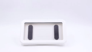 ที่วางห้องน้ํากล่องผนังที่วางโทรศัพท์ฝักบัวบนผนังยึด6นิ้วหมุนที่วางโทรศัพท์กล่องเก็บกันน้ํา