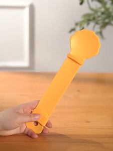 Cat Food Squeeze Spoon Pet Cat Strip Feeder Liquid Snack Spoon Handy Tool White Green Orange
