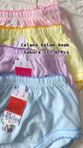 Celana Dalam Anak Sakura 6 pcs