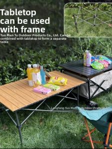 LINSI | Foldable Roll-up Camping Table