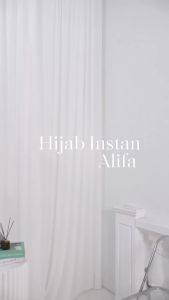 Kerudung Bergo Instan Non Pad Tali Size L Hijab Instan Dewasa Bahan Jersey Jilbab Kekinian Non Pad Alifa Size L Jersey Premium