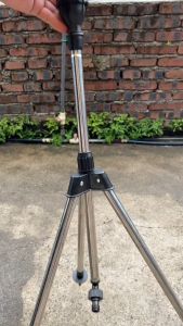 ขาตั้งกล้องสแตนเลส + มักกอนนากัลสปริงเกลอร์