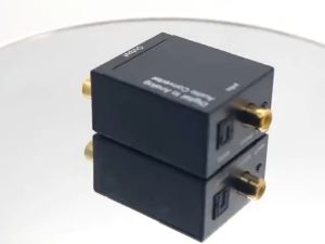 Audio Converter Digital Coaxial Toslink Signal Digital to Analog Audio Converter Adapter RCA R/L Audio Adapter