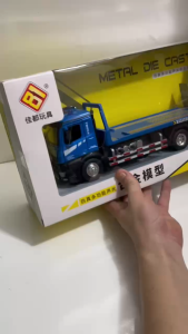 Mô Hình Xe Ôtô Kim Loại 1/24 XE CỨU HỘ Có Cầu Nâng Tự Động Dùng Để Trưng Bày Làm Đồ Chơi Trẻ Em