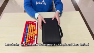 RRYY Keyboard Case EVA เคสกุญแจแป้นพิมพ์ กระเป๋าถือสำหรับใส่คีย์บอร์ด 68key/87key กันกระแทกกันฝุ่นกันน้ำ แบบแข็ง