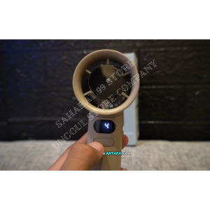 COD BSIDE Kipas Angin Portable Genggam USB Tipe C Turbo 120 Speed Ice Pack LED Display 2000mAh - M6 / Kipas Mini Portable Charger / Kipas Mini Untuk Sekolah / Kipas Mini Cas Tahan Lama