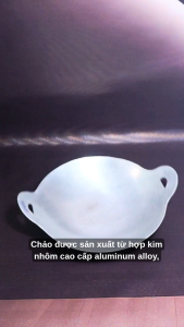[Loại Đặc Biệt] Chảo Nhôm Máy Bay Dày 2mm Đủ Size Làm Bánh Xèo Cơm Cháy