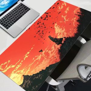 Bandai | Uchiha Itachi Madara N-Naruto Uzumaki Mouse Pad Professional E-sports Gamers Speed Pc Gaming Rubber Keyboard Desk Mat Mousepad