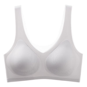 Cooling Sensation Sleep Bra Womens Thin Style Large Chest Appears Small Summer Anti-Sagging Anti-Side Expansion Back Beauty Bra Women