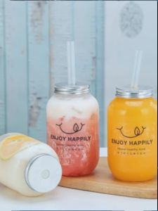 Cốc Nhựa Trong Suốt Hình Quả Lê Cỡ Lớn Có Nắp Đựng Đồ Ăn Uống Dùng Một Lần Cốc Đựng Trà Sữa Cốc Đựng Đồ Ăn Uống Hình Quả Lê